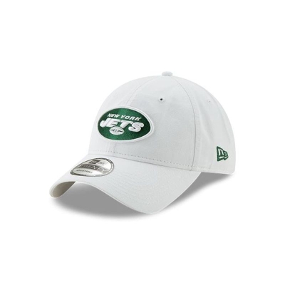 New York Jets Gorra | New Era NFL Core Classic 9twenty Adjustable Cap Mexico - Blancos